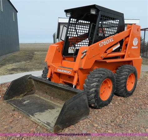 daewoo 1760xl skid steer specs|daewoo 1760xl for sale.